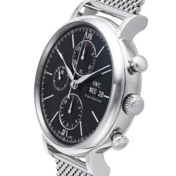 Portofino Svart/Stål Ø42 mm