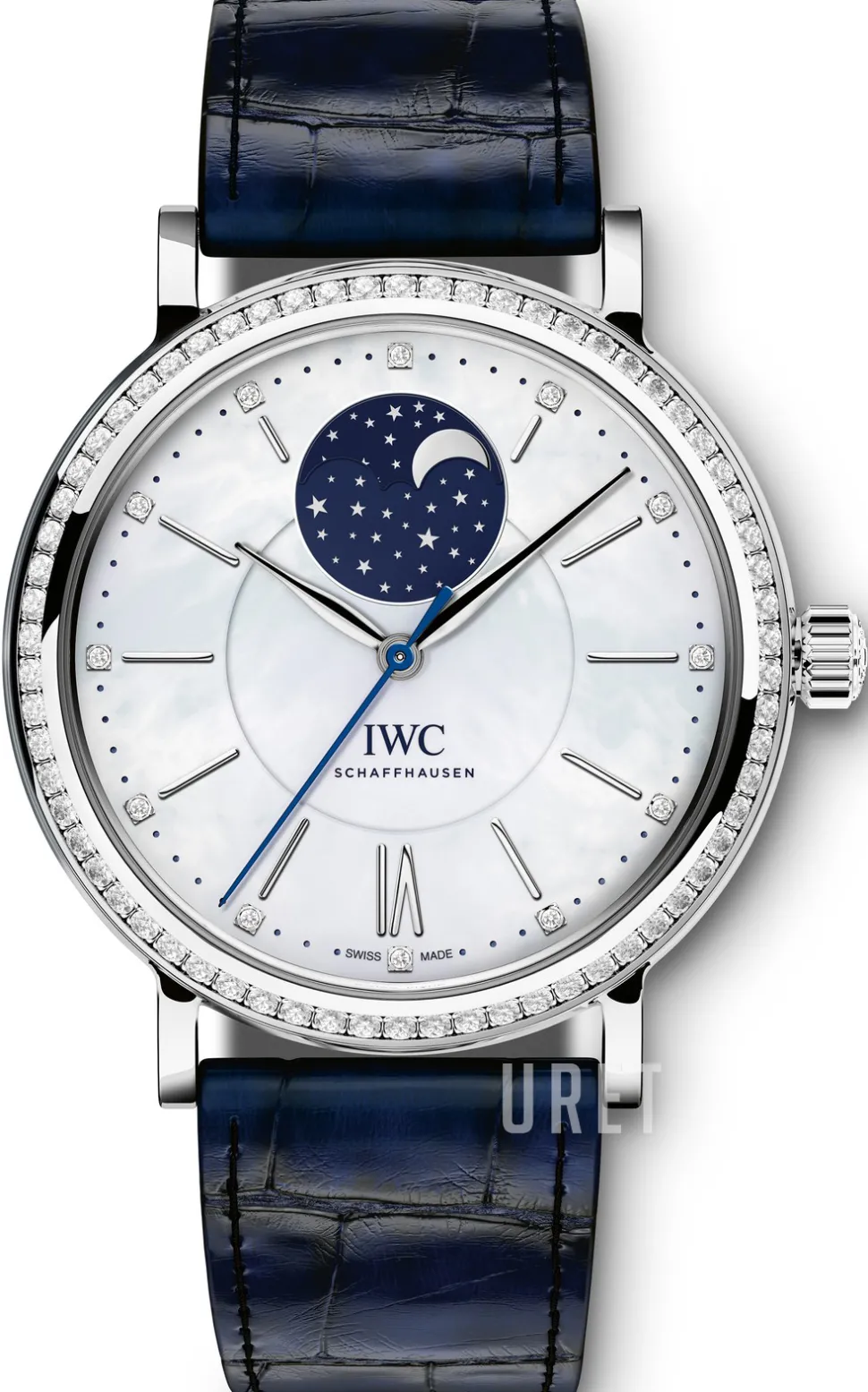 Portofino Vit/Läder Ø37 mm