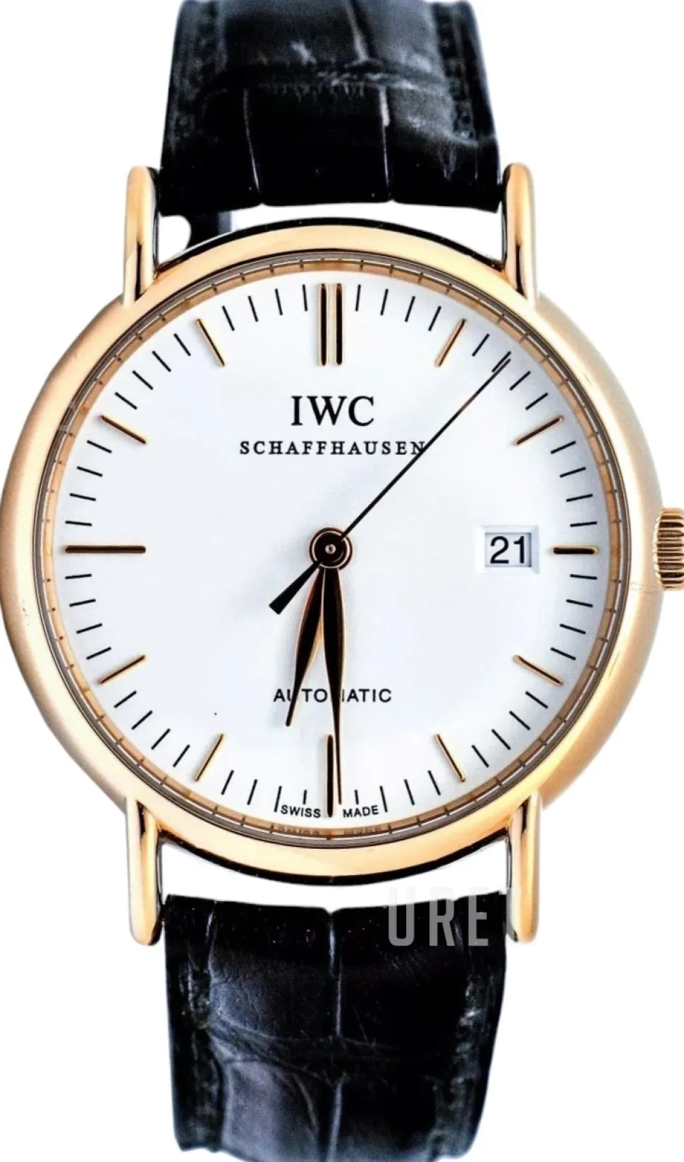 Portofino Vit/Läder Ø40 mm