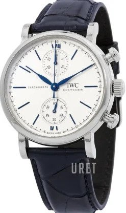 Portofino Vit/Läder Ø39 mm