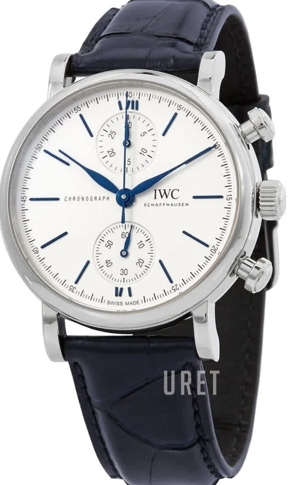 Portofino Vit/Läder Ø39 mm