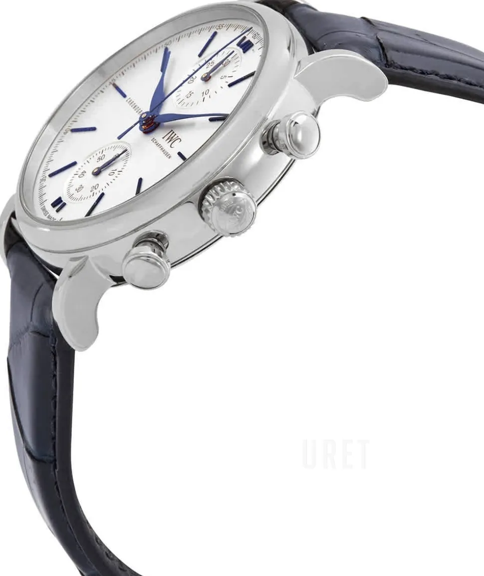 Portofino Vit/Läder Ø39 mm