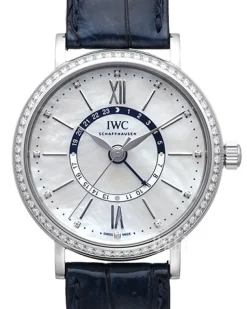 Portofino Vit/Läder Ø37 mm