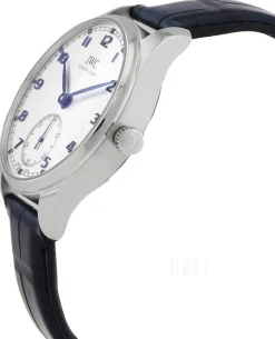 Portugieser Silverfärgad/Läder Ø40.4 mm