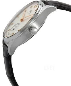 Portugieser Silverfärgad/Läder Ø40.4 mm