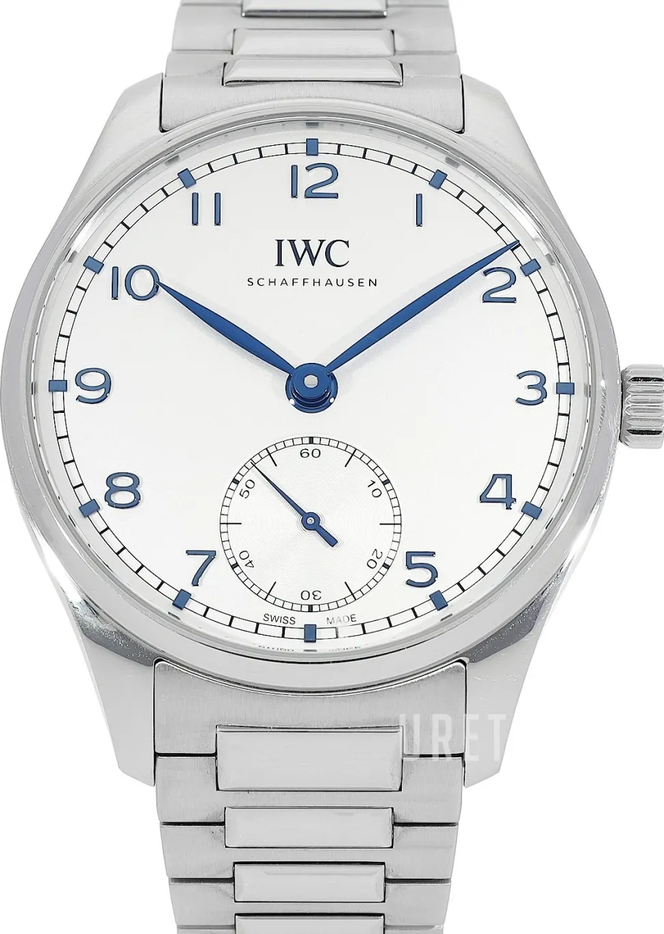 Portugieser Vit/Stål Ø40.4 mm