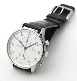 Portuguese Silverfärgad/Läder Ø40.9 mm