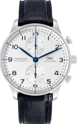 Portuguese Silverfärgad/Läder Ø41 mm