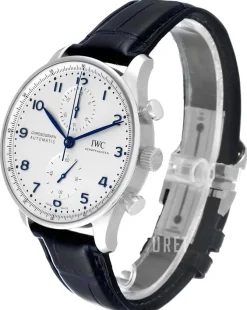 Portuguese Silverfärgad/Läder Ø41 mm