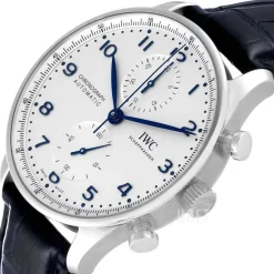 Portuguese Silverfärgad/Läder Ø41 mm