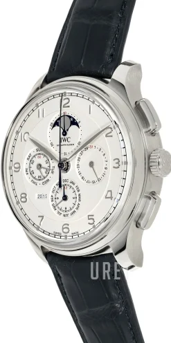 Portuguese Silverfärgad/Läder Ø45 mm