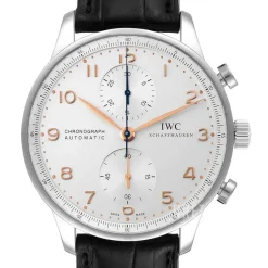 Portuguese Silverfärgad/Läder Ø40.9 mm