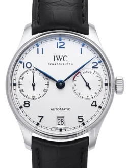 Portuguese Silverfärgad/Läder Ø42.3 mm