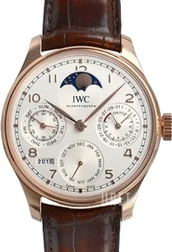 Portuguese Silverfärgad/Läder Ø44.2 mm