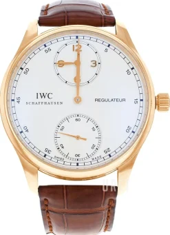 Portuguese Silverfärgad/Läder Ø43 mm