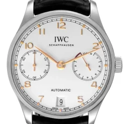 Portuguese Silverfärgad/Läder Ø42.3 mm