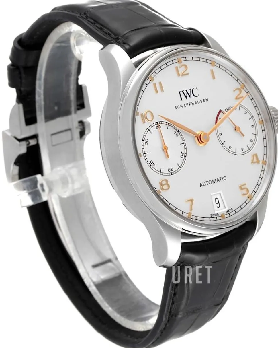 Portuguese Silverfärgad/Läder Ø42.3 mm