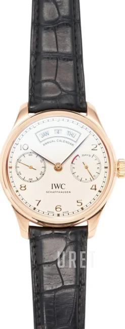 Portuguese Silverfärgad/Läder Ø44.2 mm