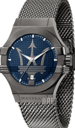 Potenza Blå/Stål Ø42 mm