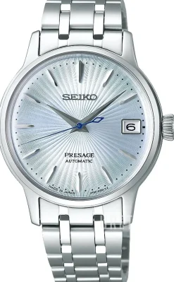 Presage Blå/Stål Ø33.8 mm