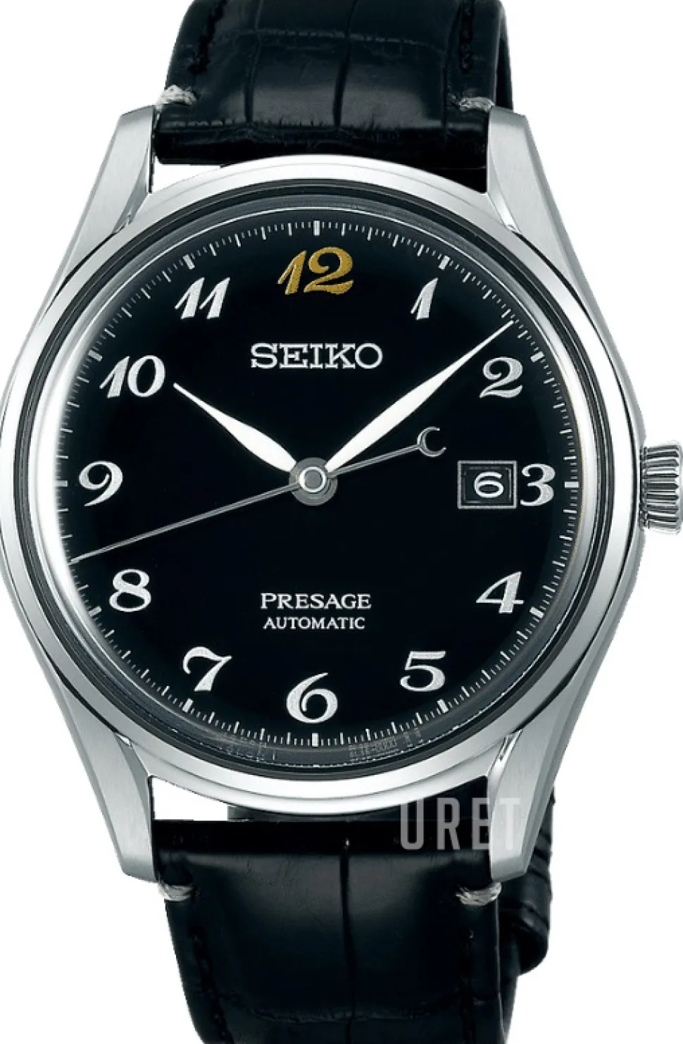 Presage Svart/Läder Ø39.5 mm