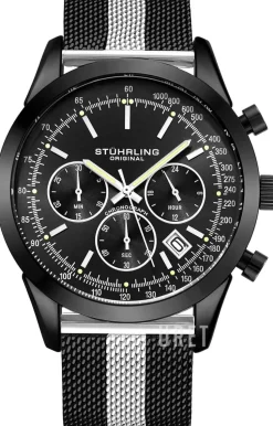 Preston Svart/Stål Ø44 mm