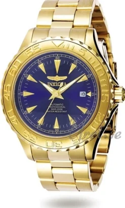 Pro Diver Blå/Gulguldtonat stål Ø47 mm