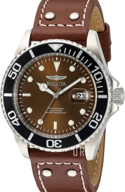 Pro Diver Brun/Läder Ø43 mm