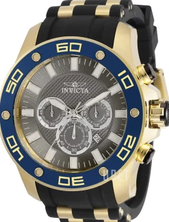 Pro Diver Grå/Gulguldtonat stål Ø50 mm