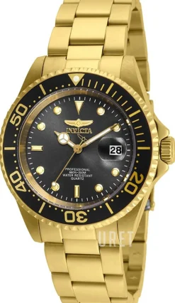 Pro Diver Grå/Gulguldtonat stål Ø40 mm