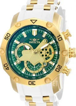 Pro Diver Grön/Gulguldtonat stål Ø55 mm