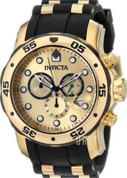 Pro Diver Guld/Gulguldtonat stål Ø48 mm