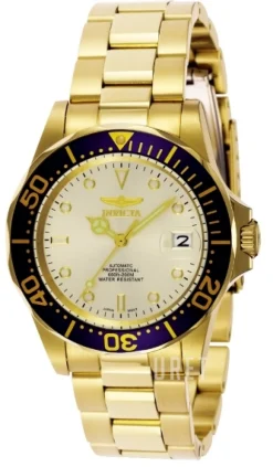 Pro Diver Guld/Gulguldtonat stål Ø43 mm