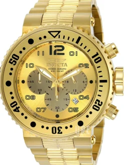 Pro Diver Guld/Gulguldtonat stål Ø52 mm