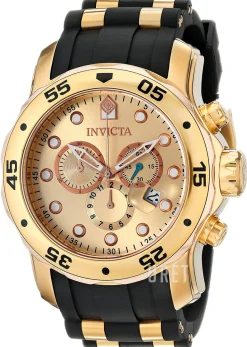 Pro Diver Guld/Gulguldtonat stål Ø48 mm