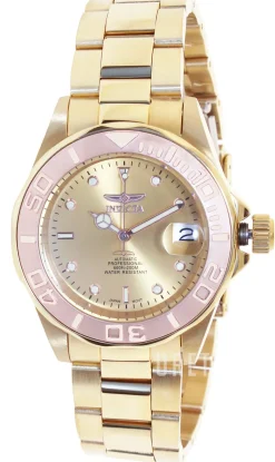 Pro Diver Guld/Gulguldtonat stål Ø40 mm