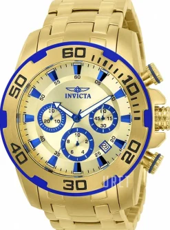 Pro Diver Guld/Gulguldtonat stål Ø50 mm