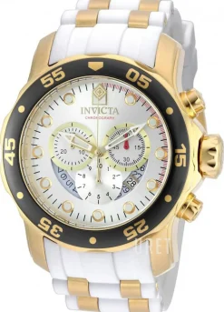 Pro Diver Silverfärgad/Gulguldtonat stål Ø48 mm