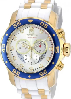 Pro Diver Silverfärgad/Gulguldtonat stål Ø48 mm