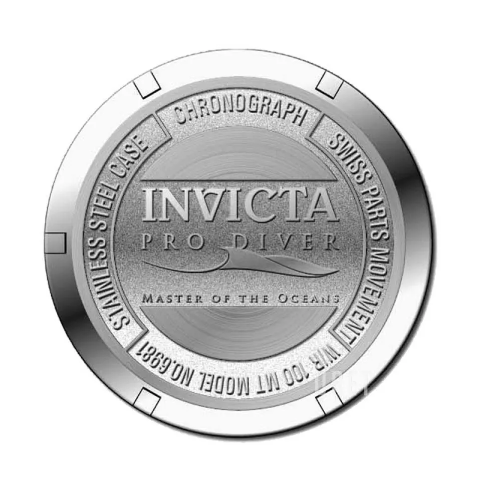 Pro Diver Svart/Gulguldtonat stål Ø48.8 mm