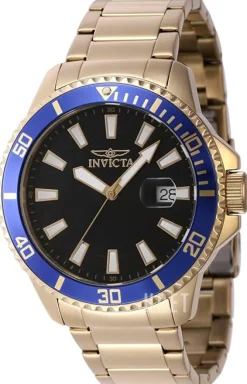 Pro Diver Svart/Gulguldtonat stål Ø45 mm