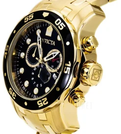 Pro Diver Svart/Gulguldtonat stål Ø48 mm