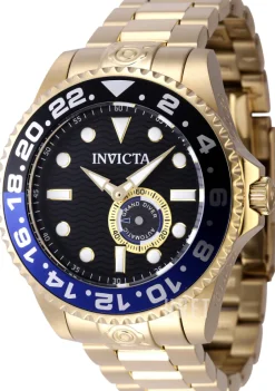 Pro Diver Svart/Gulguldtonat stål Ø47 mm