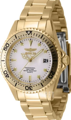 Pro Diver Vit/Gulguldtonat stål Ø37.5 mm