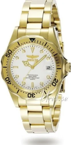 Pro Diver Vit/Gulguldtonat stål Ø39 mm