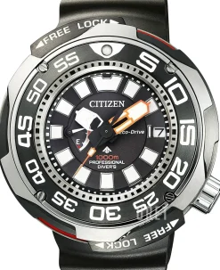 Professional Diver Svart/Gummi Ø52 mm