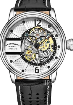 Prospero Silverfärgad/Läder Ø44 mm