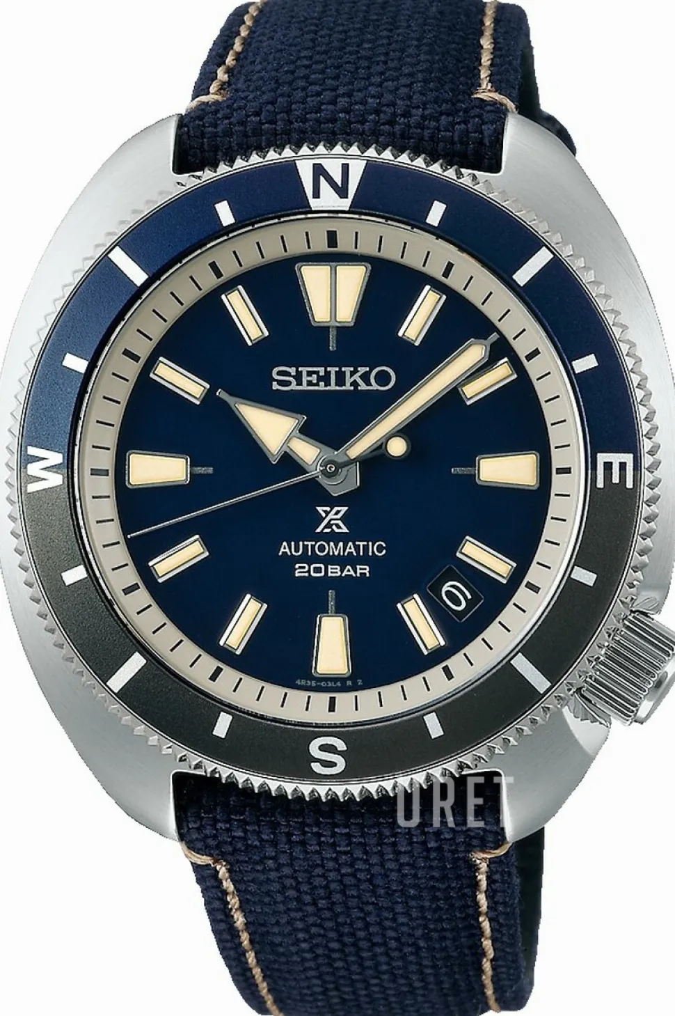 Prospex Blå/Läder Ø42.4 mm