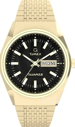 Q Svart/Gulguldtonat stål Ø38 mm