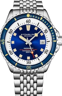 Radiance Blå/Stål Ø42 mm